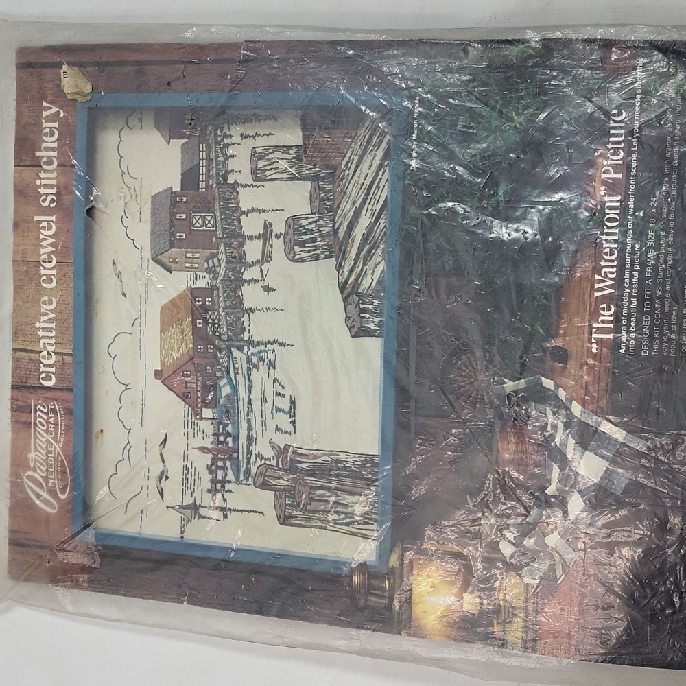 Vintage Paragon Crewel Stitchery Kit Unopened